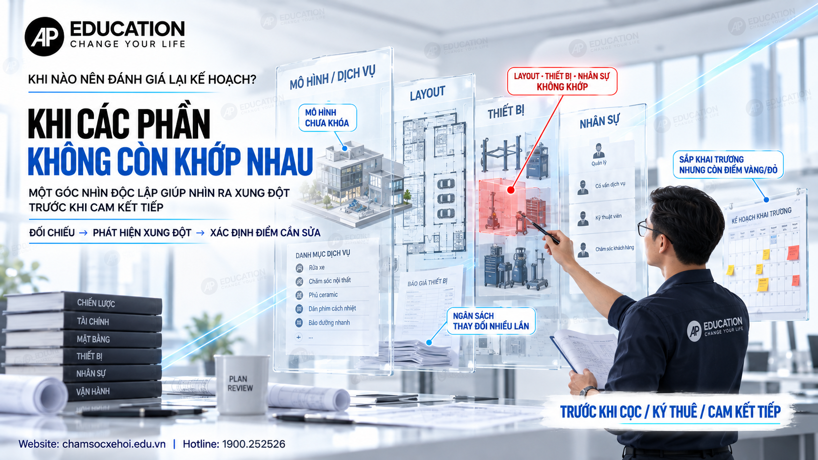 Khi các phần không còn khớp nhau