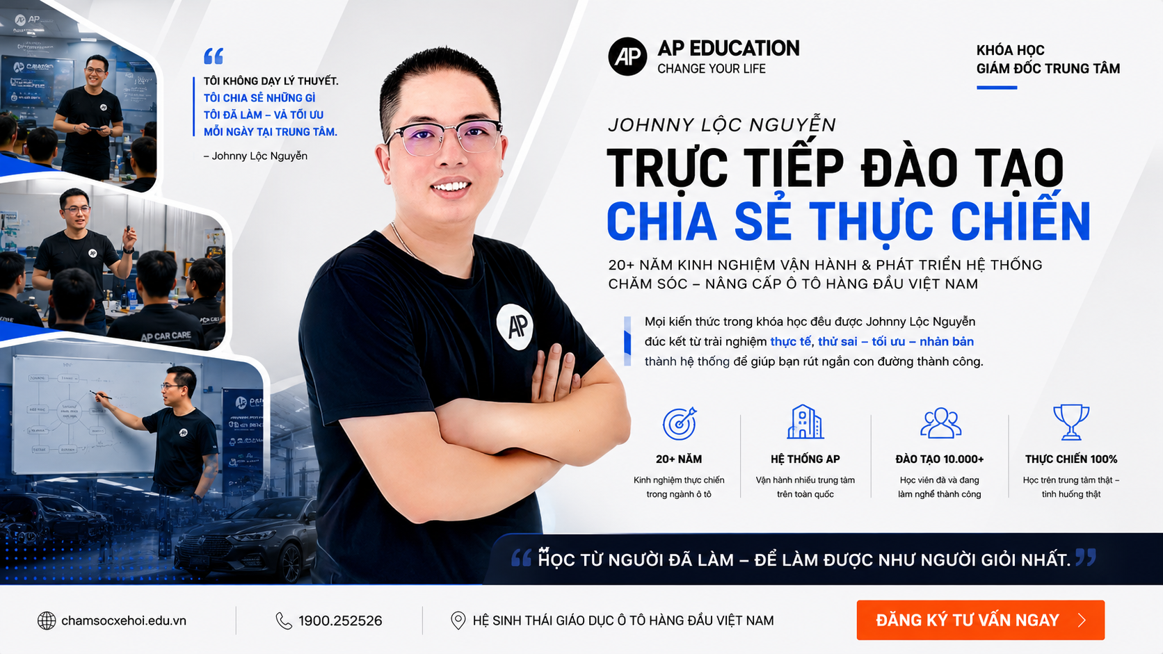 12. Trực tiếp đào tạo và chia sẻ thực chiến