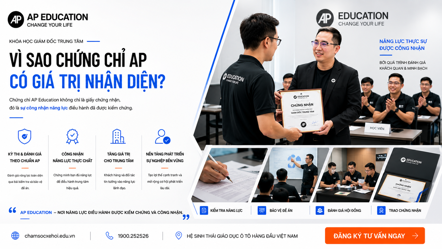 13. Vì sao chứng chỉ AP có giá trị nhận diện