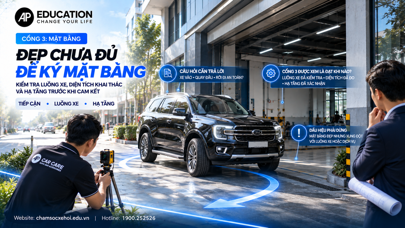 Đẹp chưa đủ để ký mặt bằng