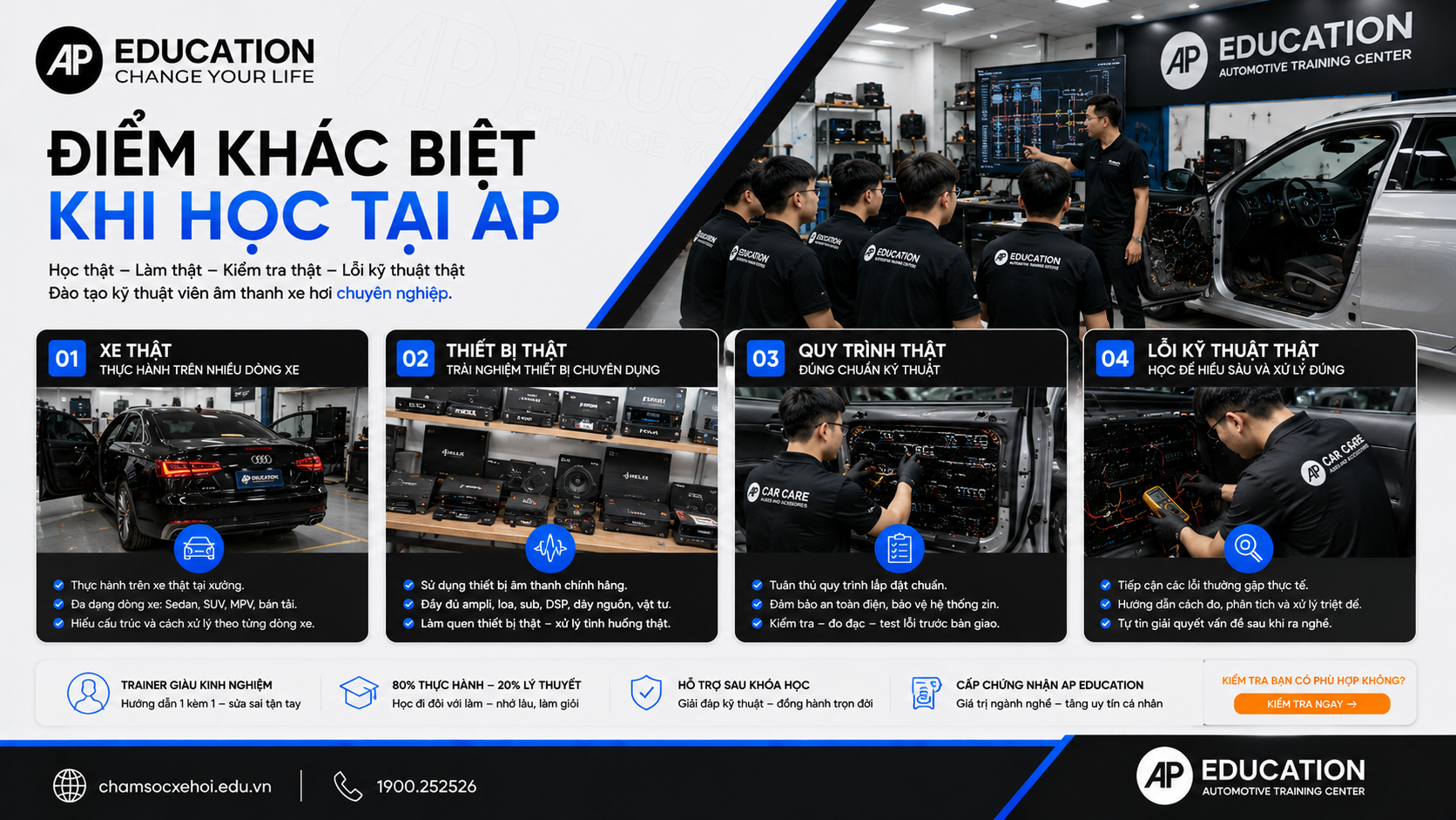 Điểm khác biệt khi học tại AP