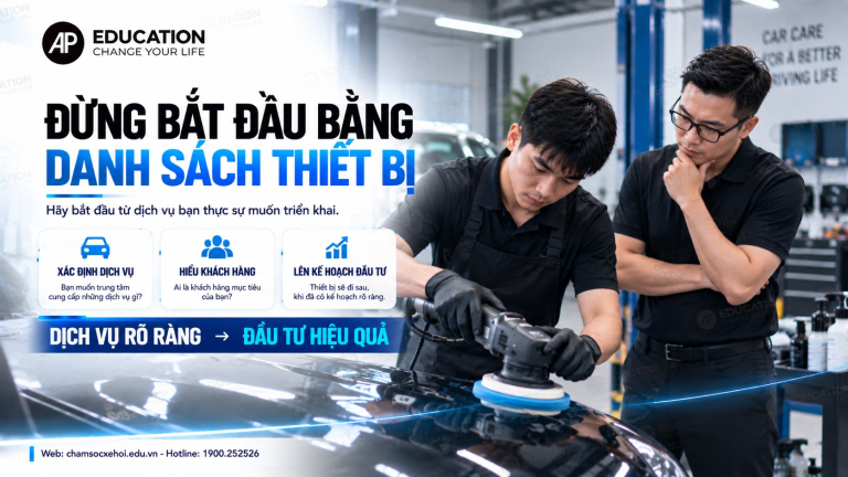 Đừng bắt đầu bằng danh sách thiết bị