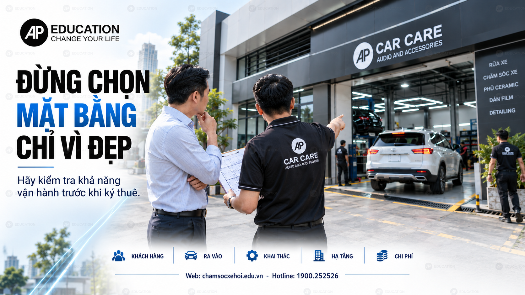 Đừng chọn mặt bằng chỉ vì đẹp
