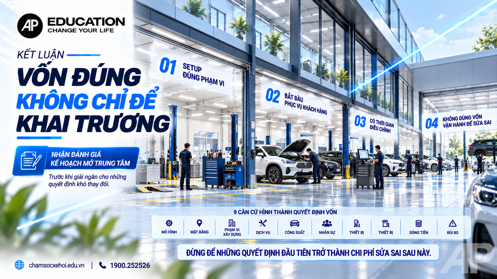 Vốn đúng ko chỉ để khai trương