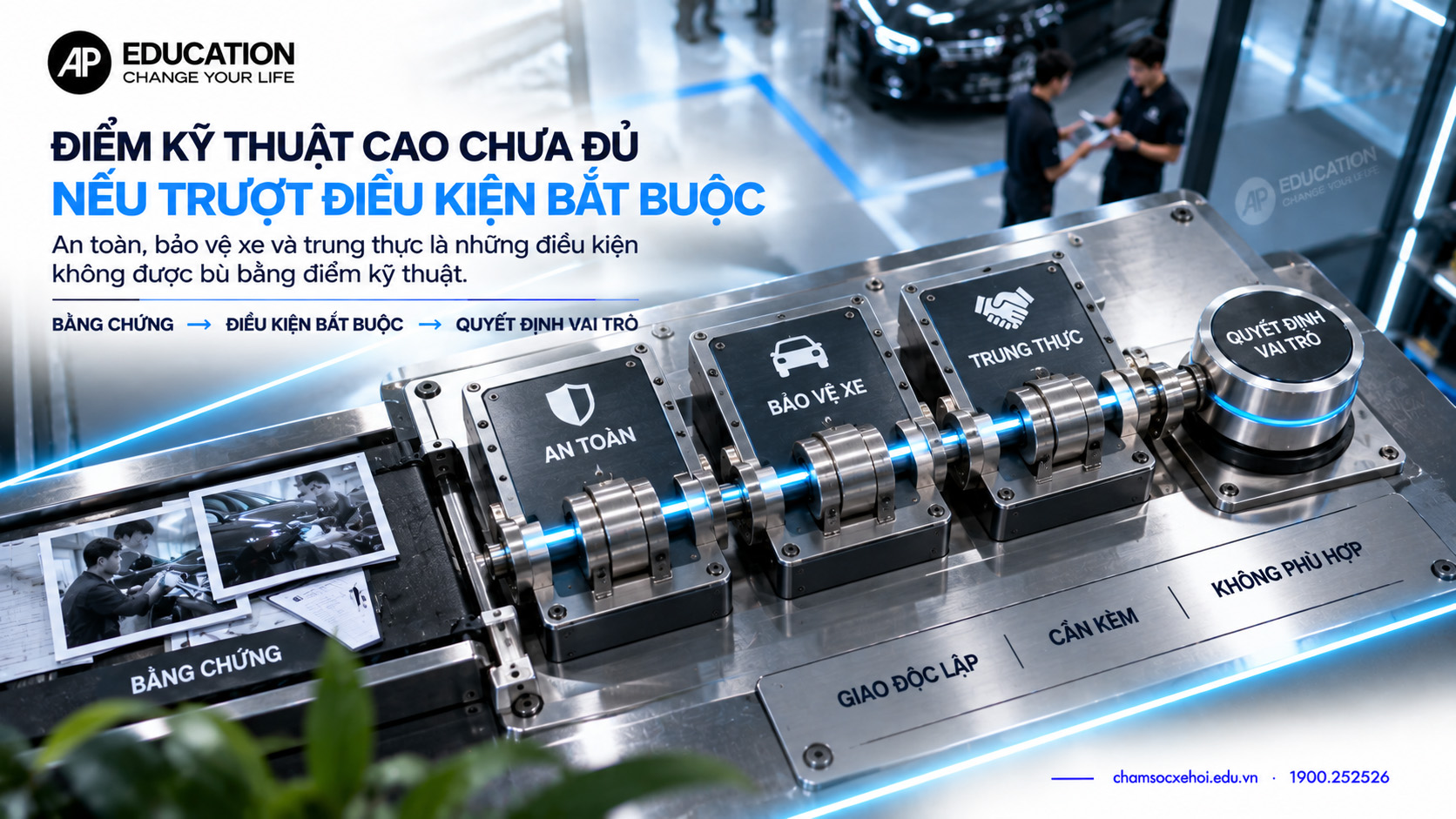 Điểm kỹ thuật cao chưa đủ nếu trượt điều kiện bắt buộc